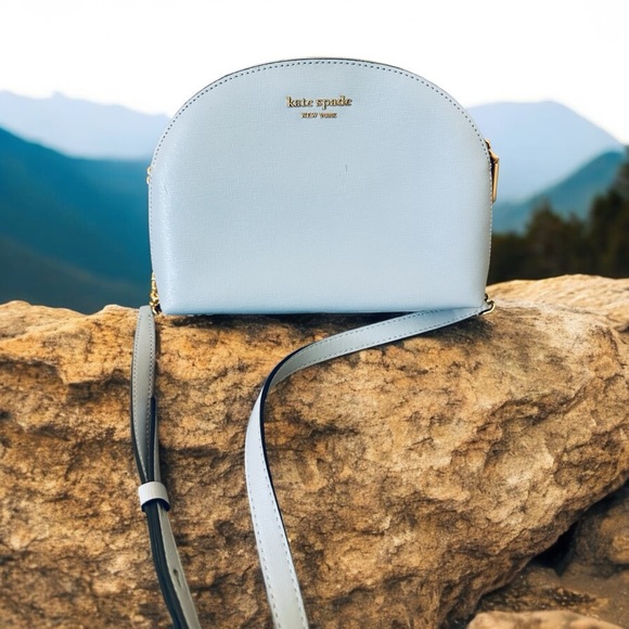 Kate Spade Morgan Double Zip Leather Crossbody Bag - Picture 7 of 14